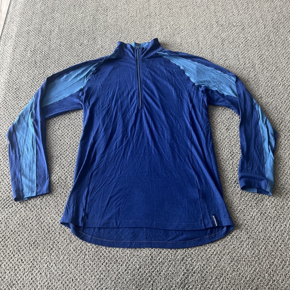 Men's Kathmandu Merino Wool Jumper. 1/4 Zip Shirt, Top. 2XL. Hiking.  Outdoors